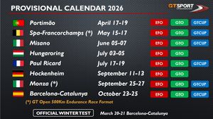 2026 Calendar changes:  Monza replaces Hockenheim, new date for Barcelona 